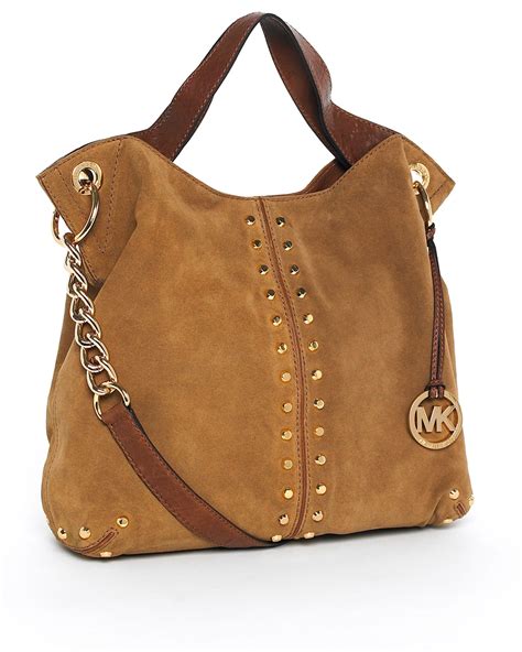 michael kors uptown suede|michael kors astor tote bag.